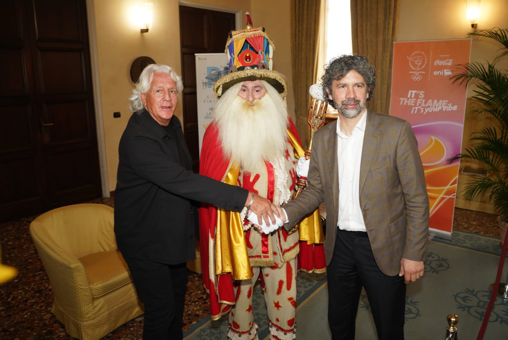 Papà del Gnoco e Damiano Tommasi (2)