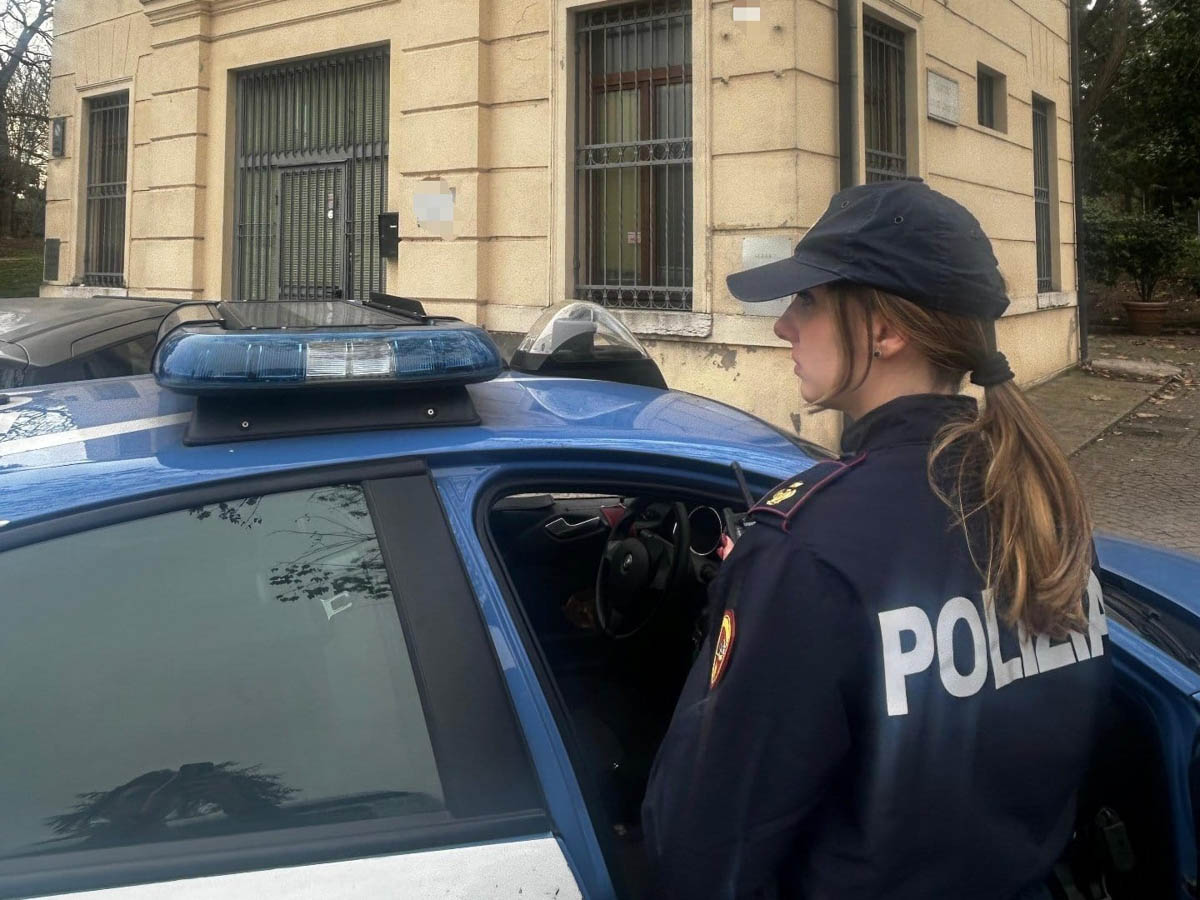 Polizia di Stato a breccia San Giorgio