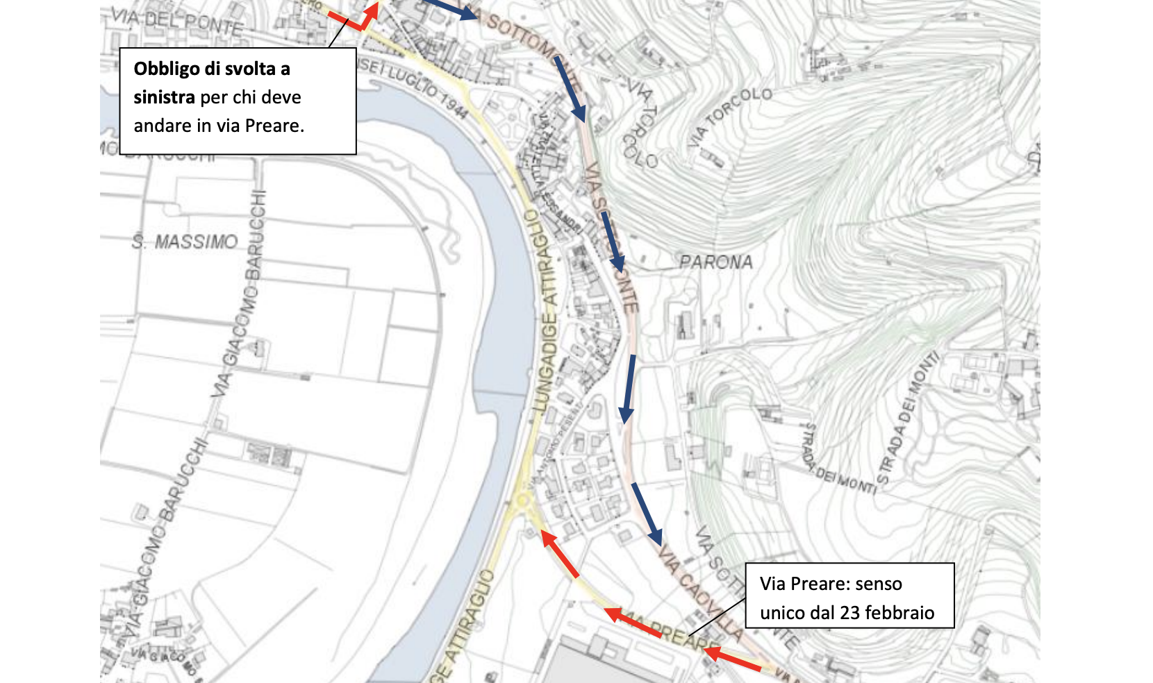 ciclabile b17 parona