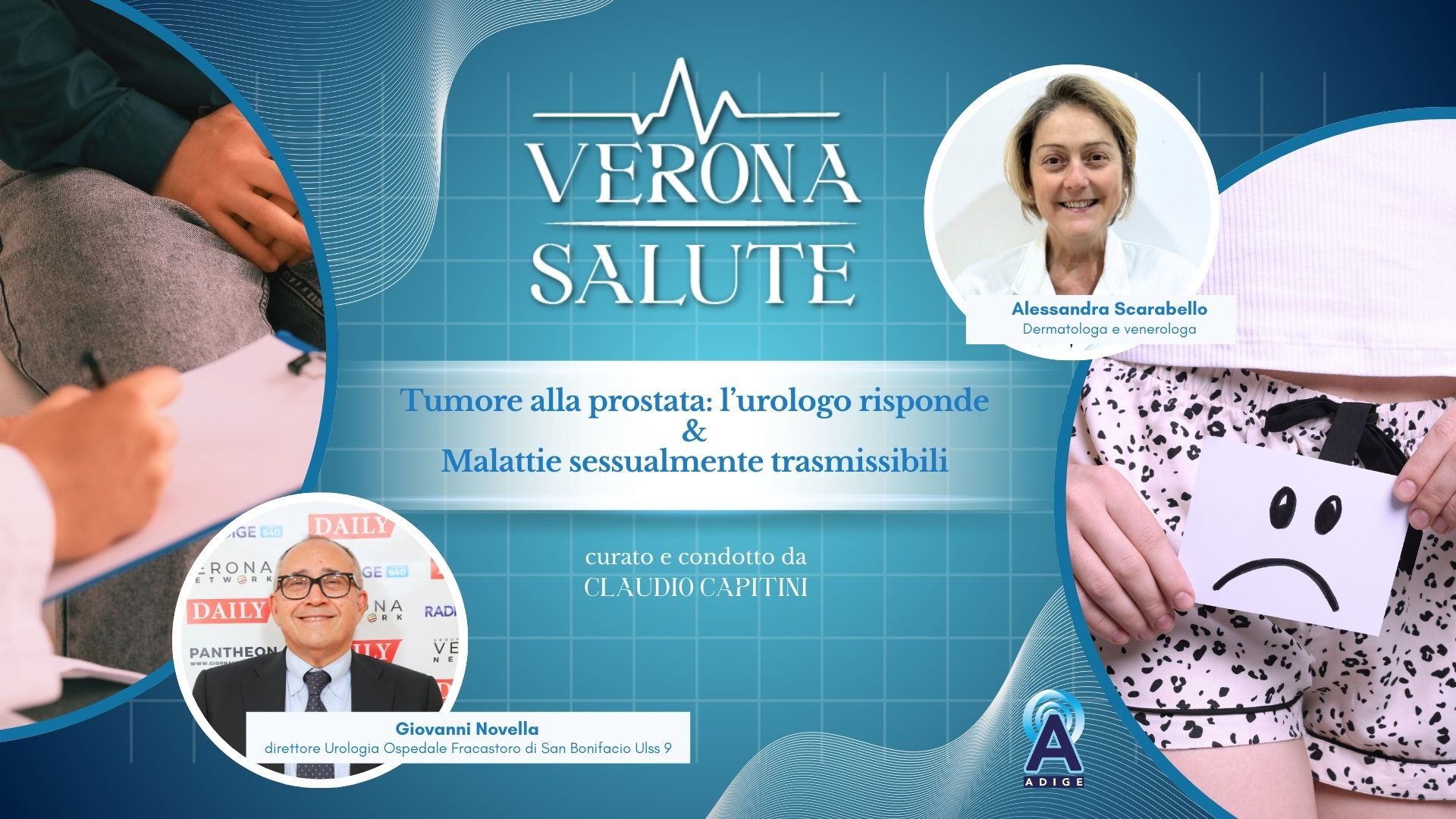 Tumore alla prostata e prevenzione delle infezioni: il 10 febbraio su “Verona Salute”