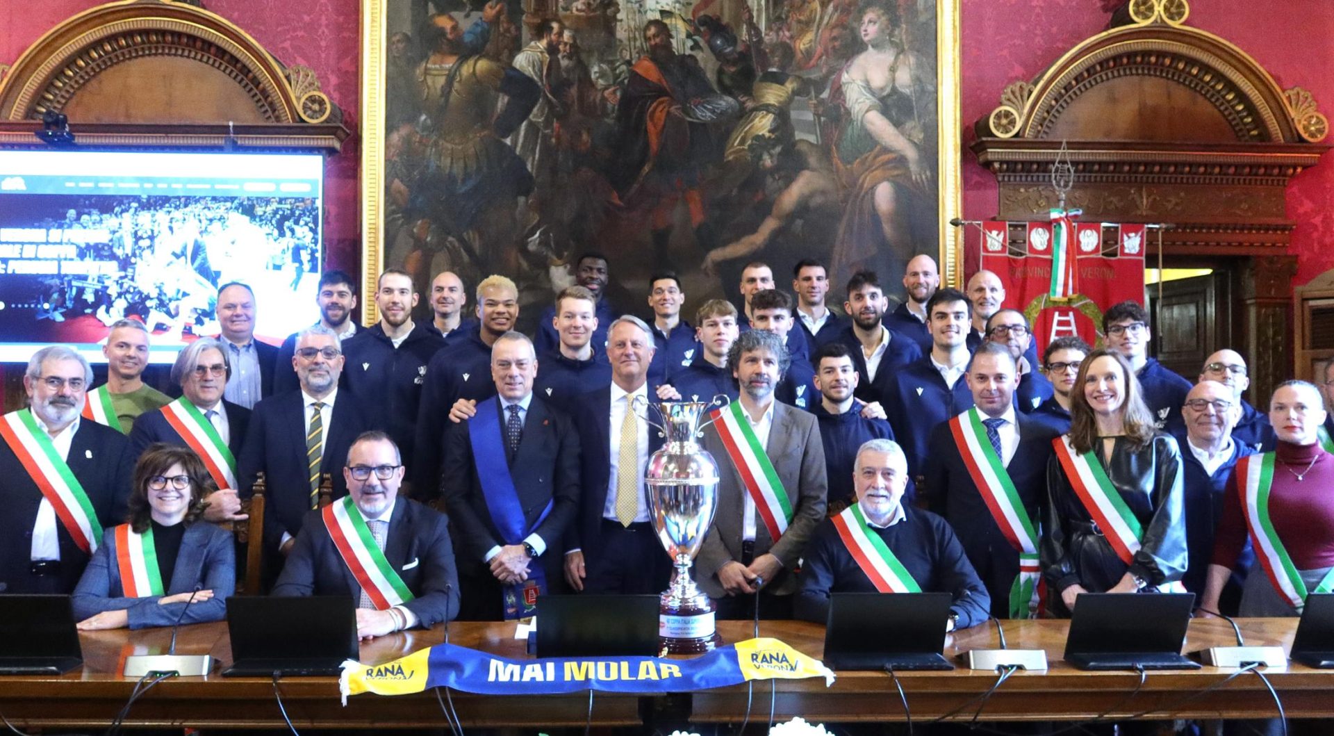 Verona Volley Loggia Scaligera Palazzo Provincia