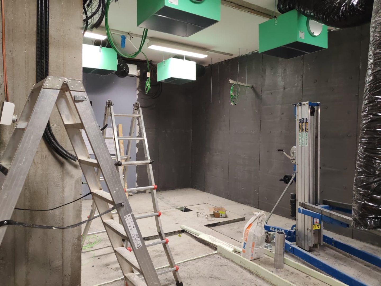 cantiere PET ospedale Legnago