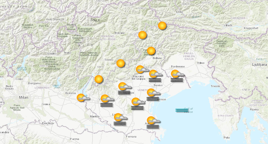meteo veneto 28-02-2026