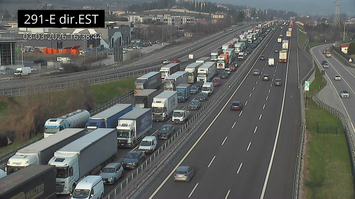 Incidente in A4 code Verona Est