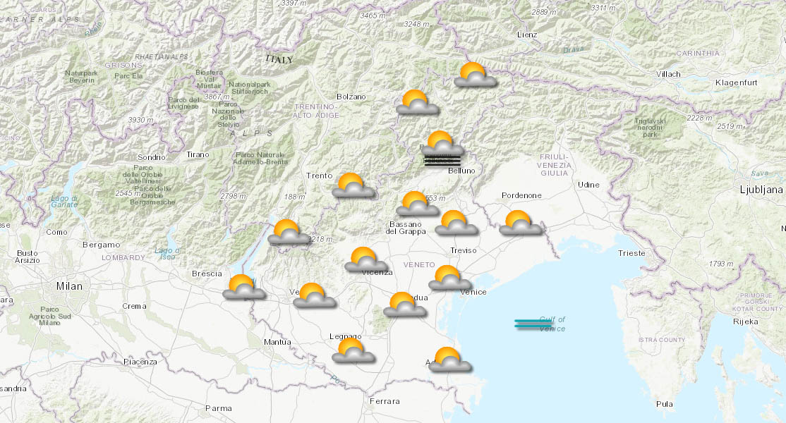 meteo verona veneto 02.03.2026