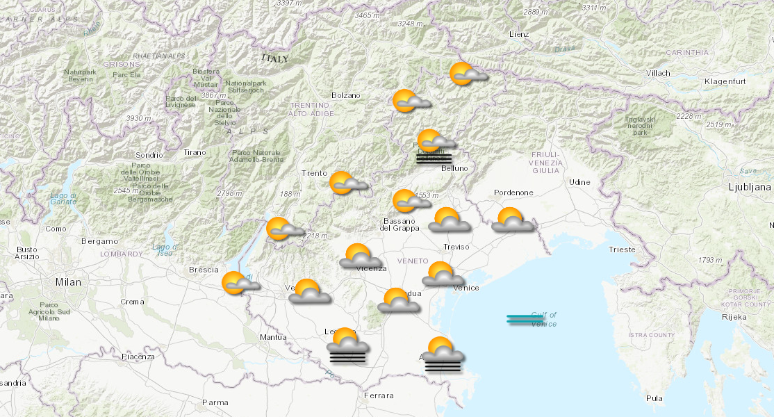 meteo verona veneto 04.03.2026