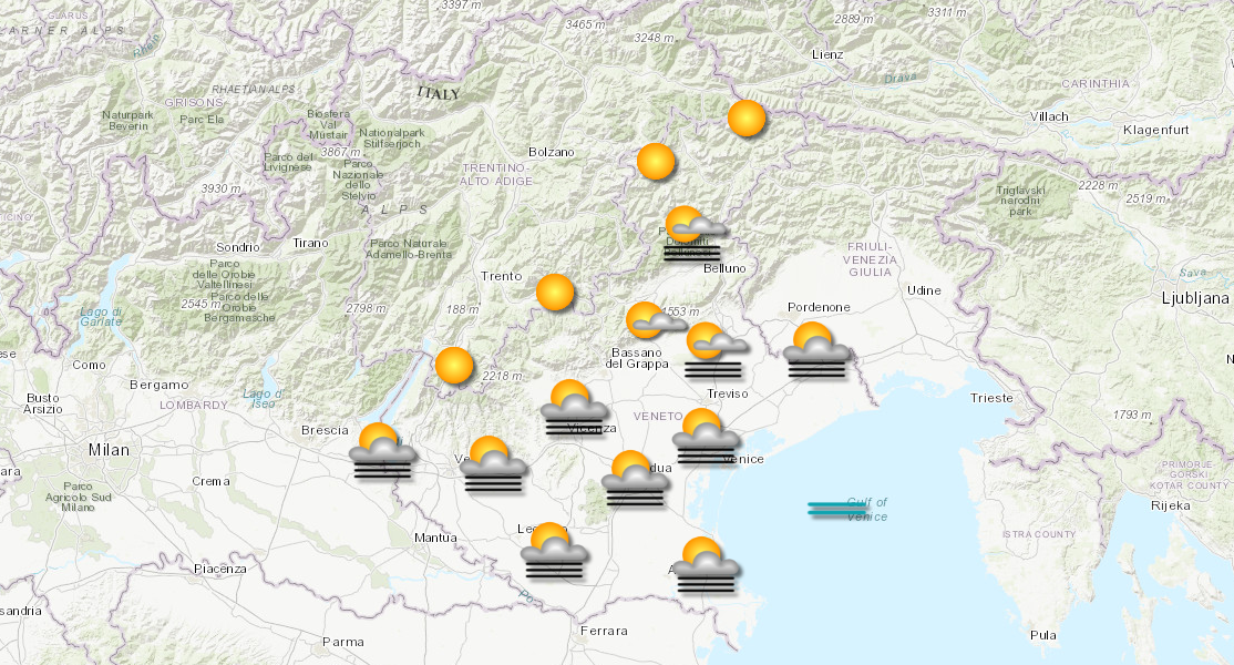 meteo verona veneto 05.03.2026